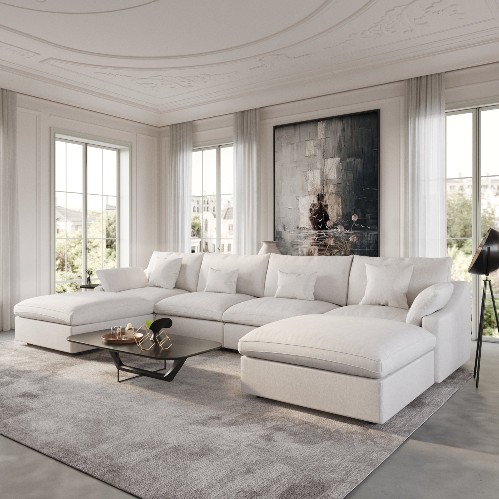 Nova Slope Arm Cloud Collection - Ivory