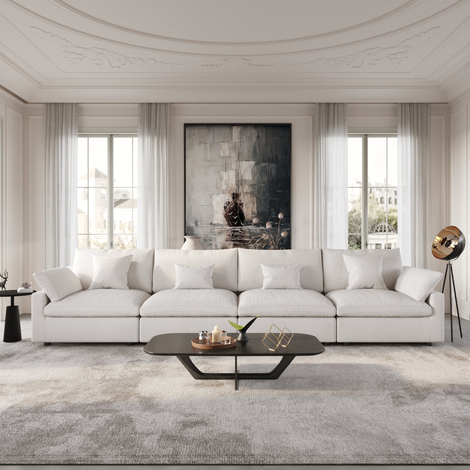 Nova Slope Arm Cloud Collection - Ivory