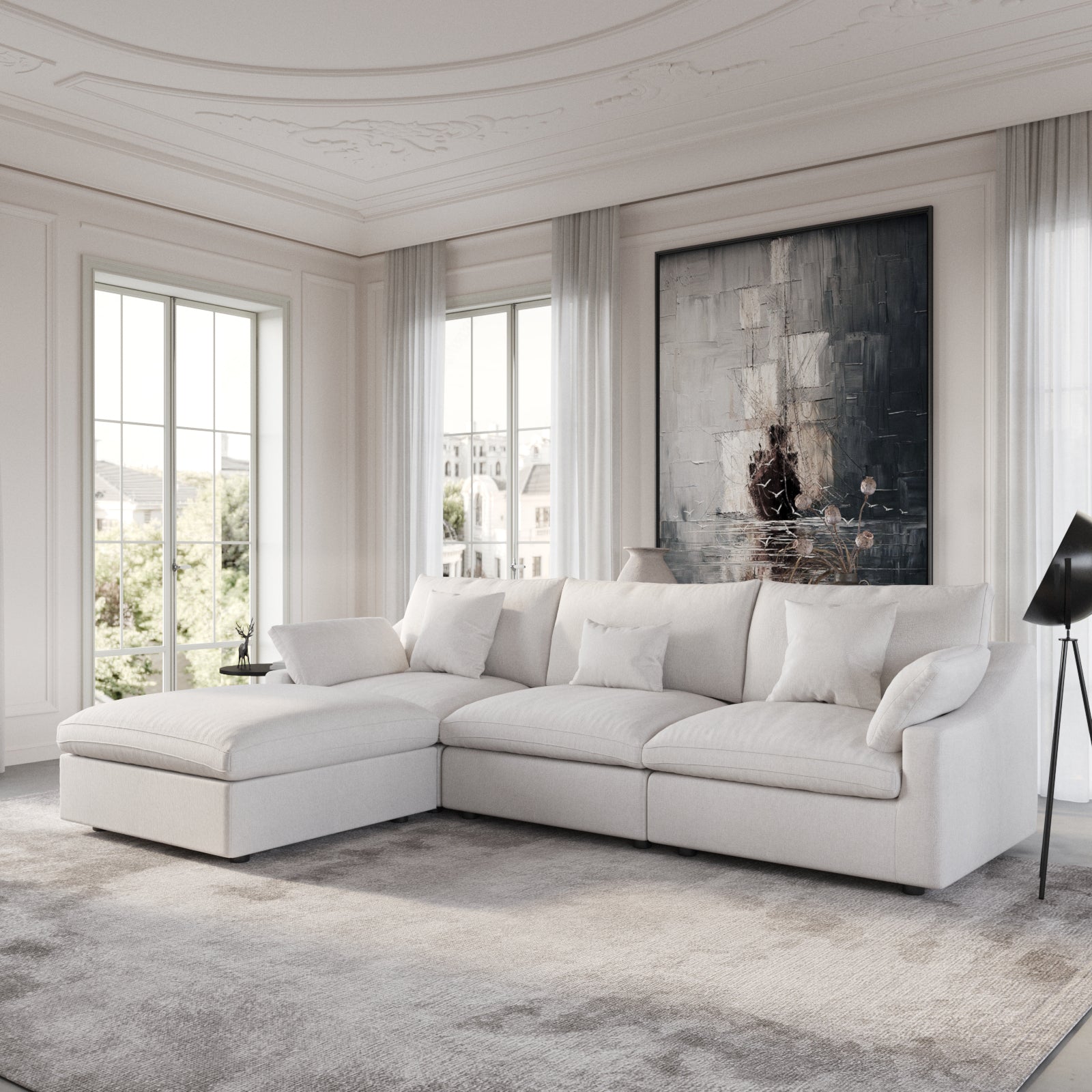 Nova Slope Arm Cloud Collection - Ivory
