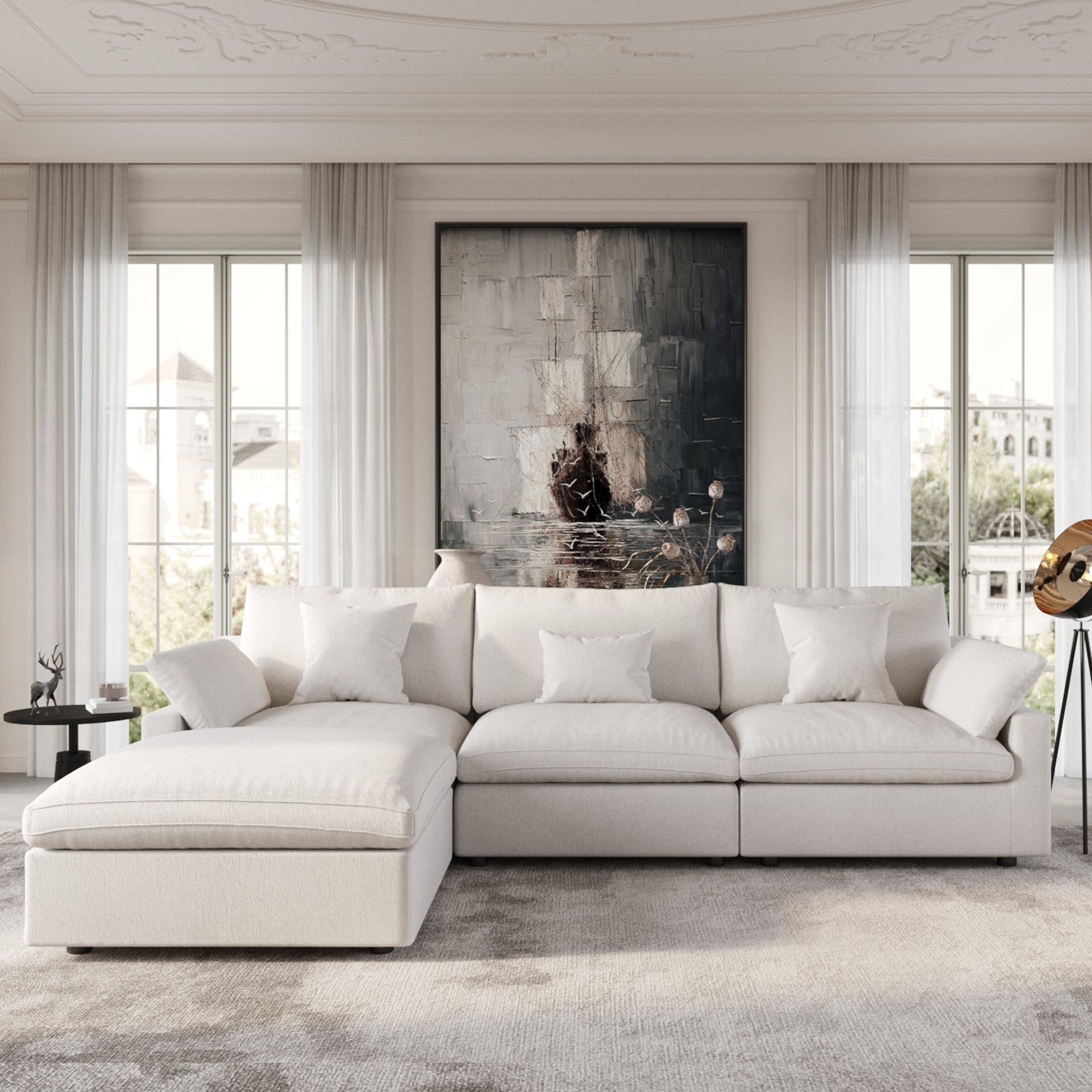 Nova Slope Arm Cloud Collection - Ivory