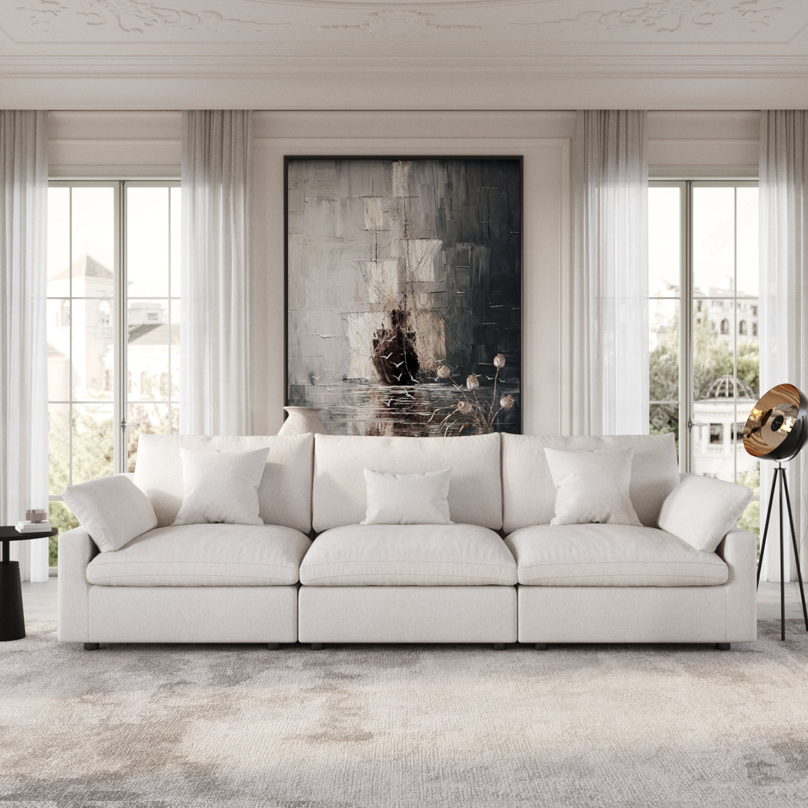 Nova Slope Arm Cloud Collection - Ivory