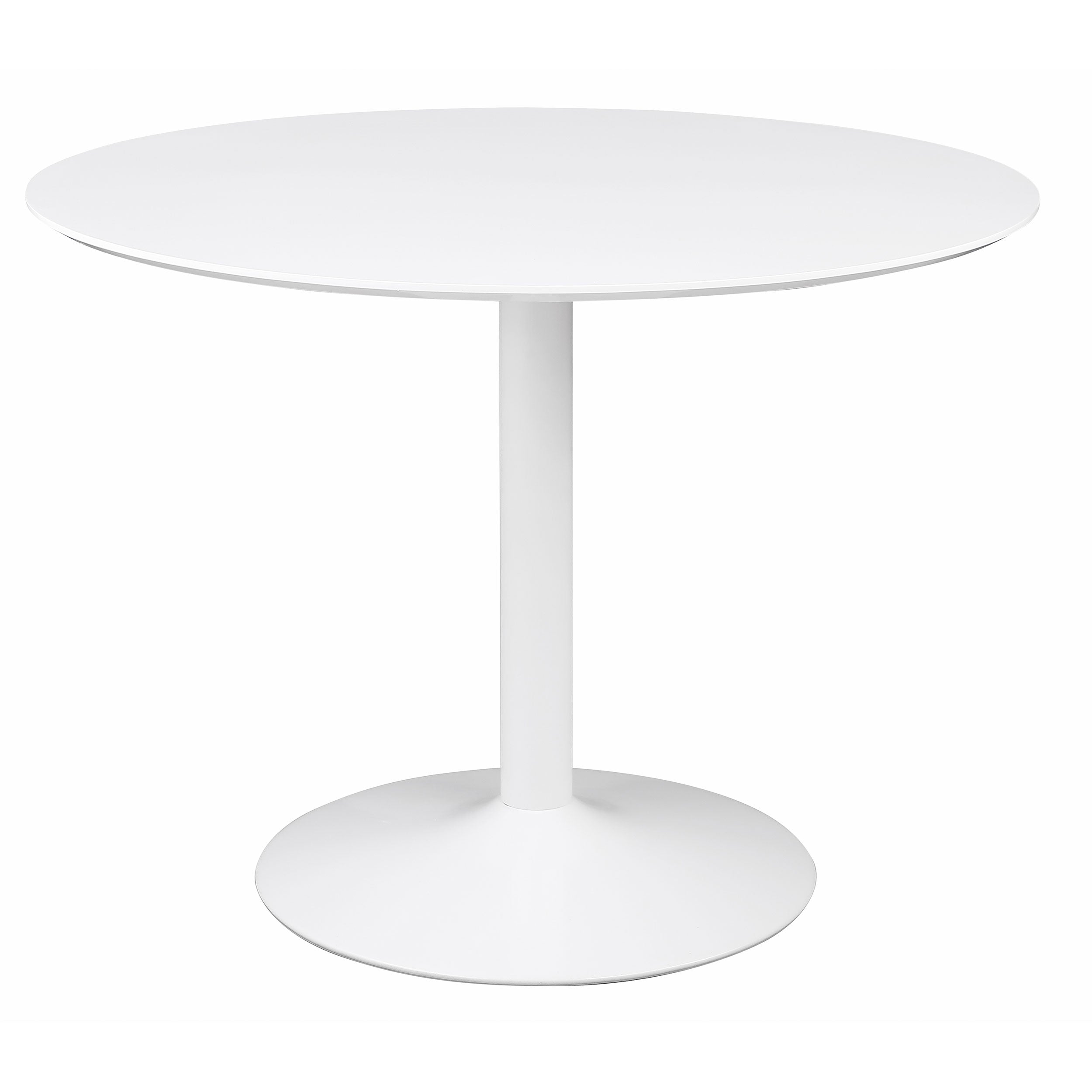 Lowry Round 40-inch Dining Table White