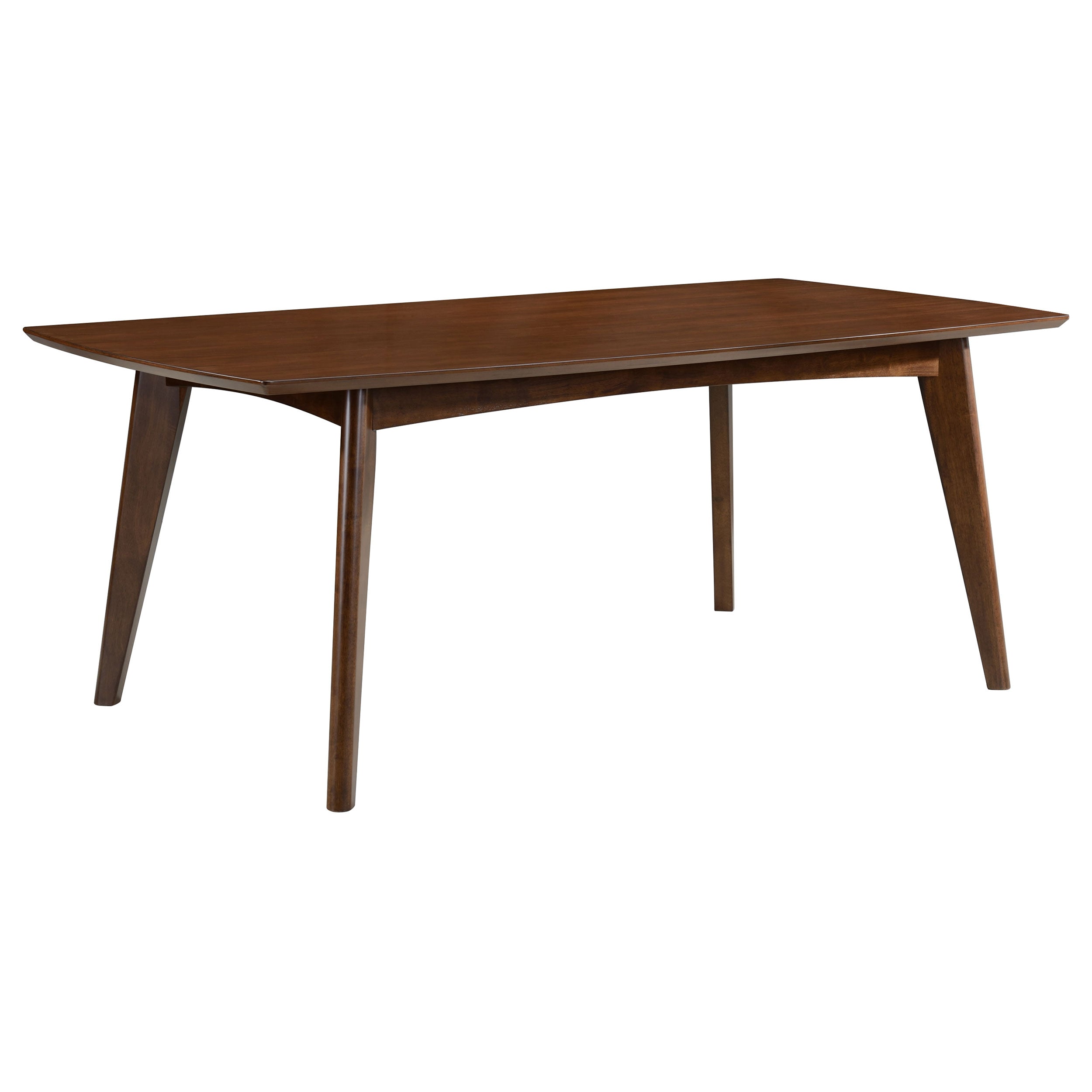 Malone  Rectangular Dining Table Set Dark Walnut