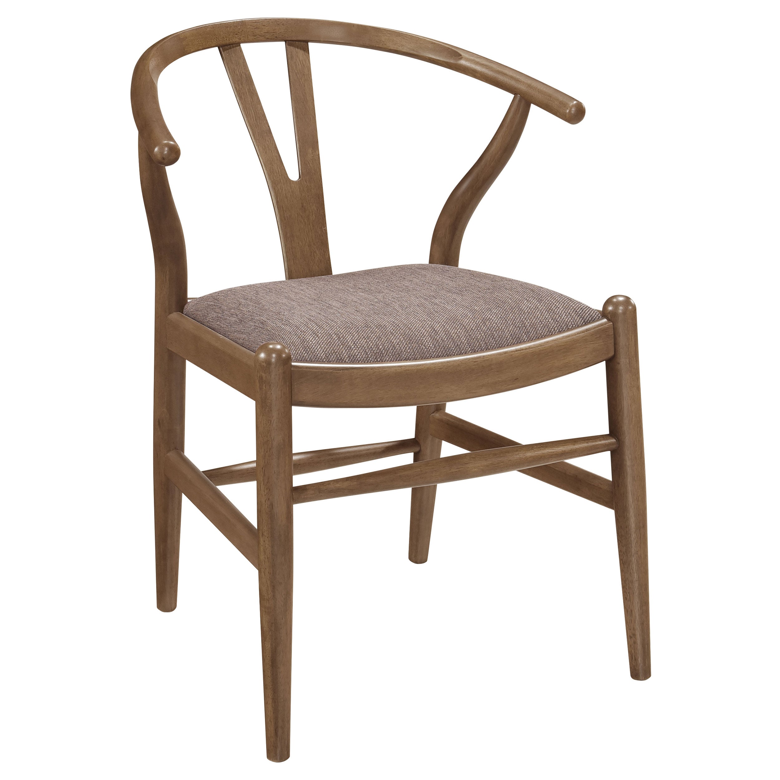 Dinah  Round Solid Wood Dining Set Walnut