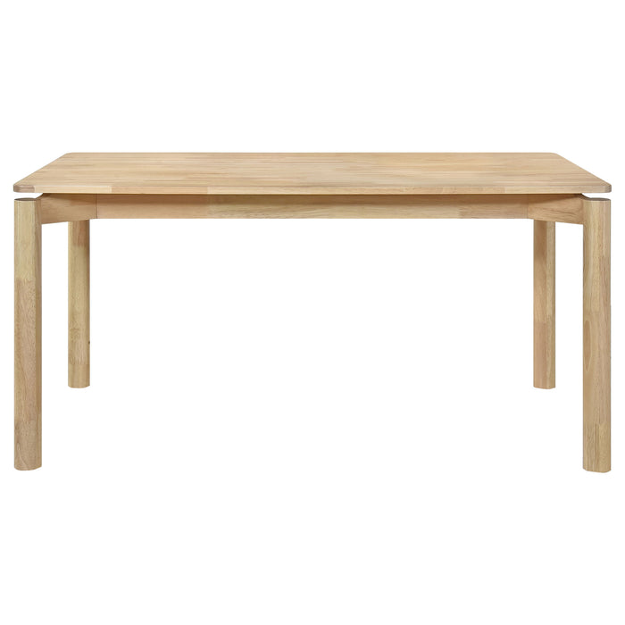 Parkridge  59-inch Wood Dining Set Natural Walnut