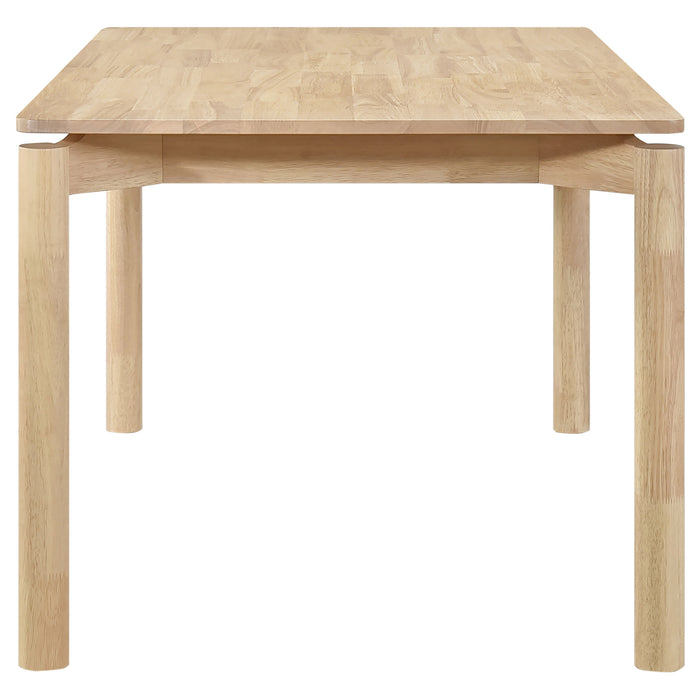 Parkridge  59-inch Wood Dining Set Natural Walnut