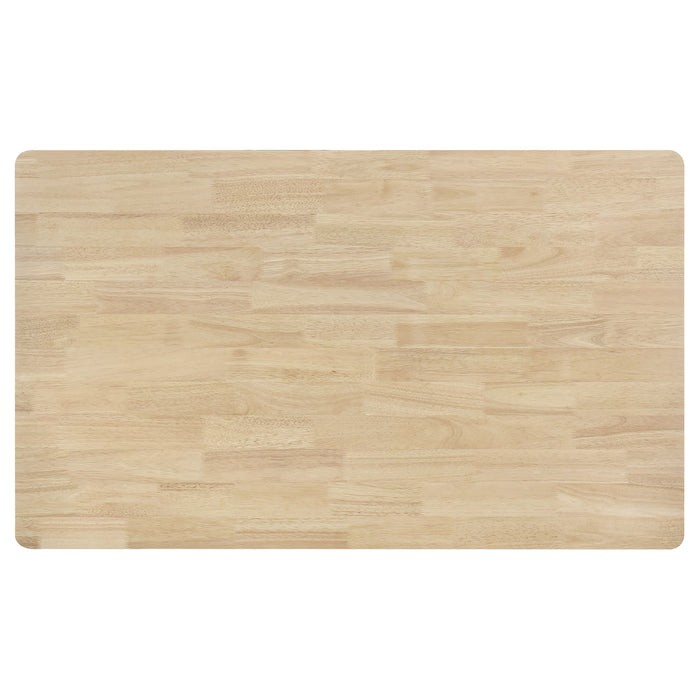 Parkridge  59-inch Wood Dining Set Natural Walnut