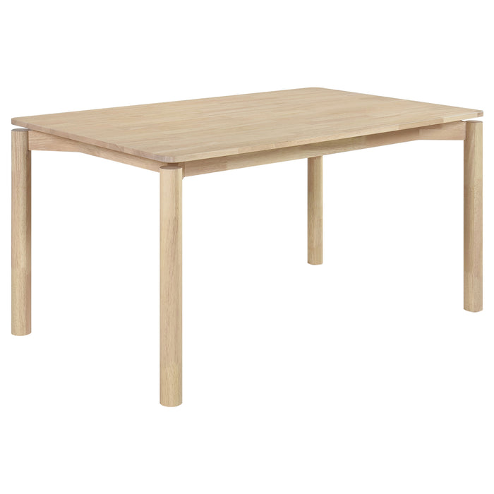Parkridge  59-inch Wood Dining Set Natural Walnut