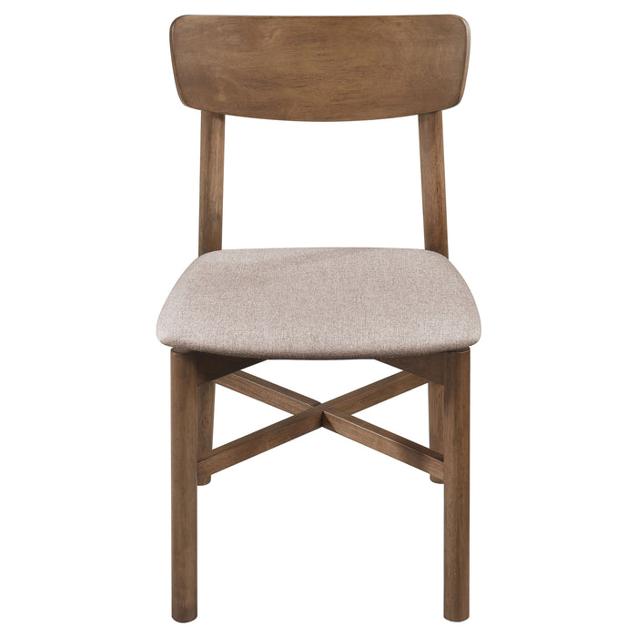 Parkridge  59-inch Wood Dining Set Natural Walnut