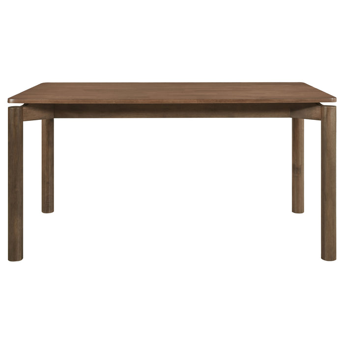 Parkridge  59-inch Wood Dining Set Natural Walnut