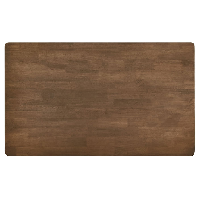 Parkridge  59-inch Wood Dining Set Natural Walnut