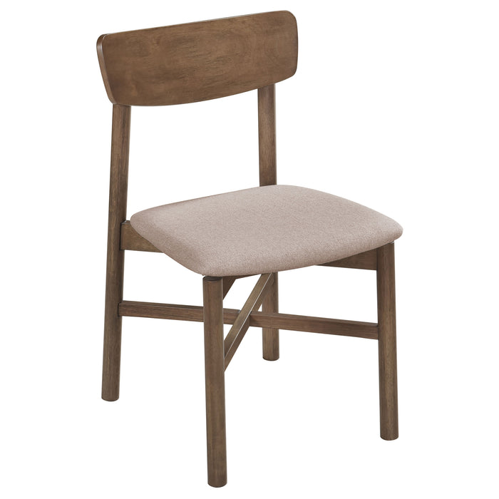 Parkridge  59-inch Wood Dining Set Natural Walnut