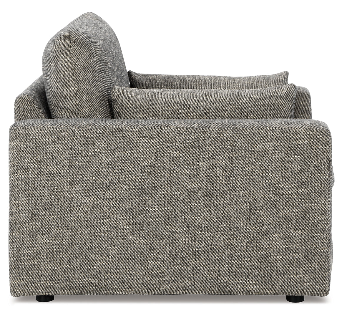 Dramatic Chair and Ottoman