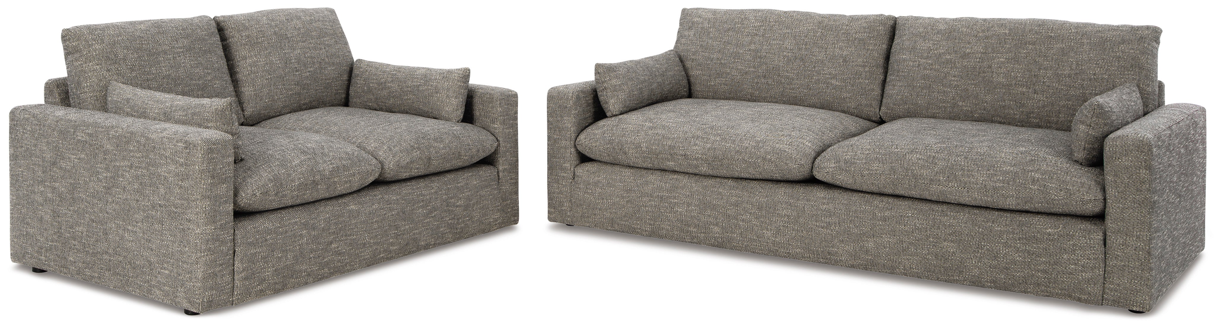 Dramatic Sofa and Loveseat