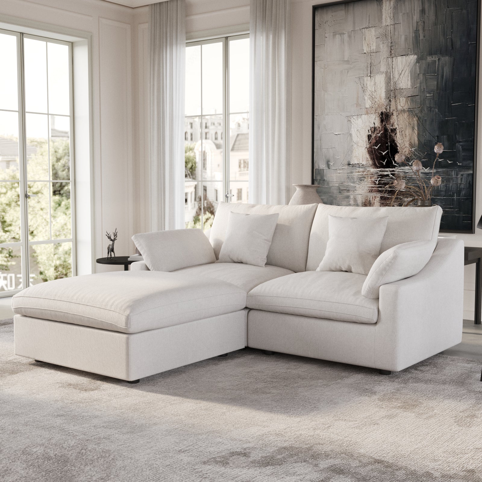 Nova Slope Arm Cloud Collection - Ivory
