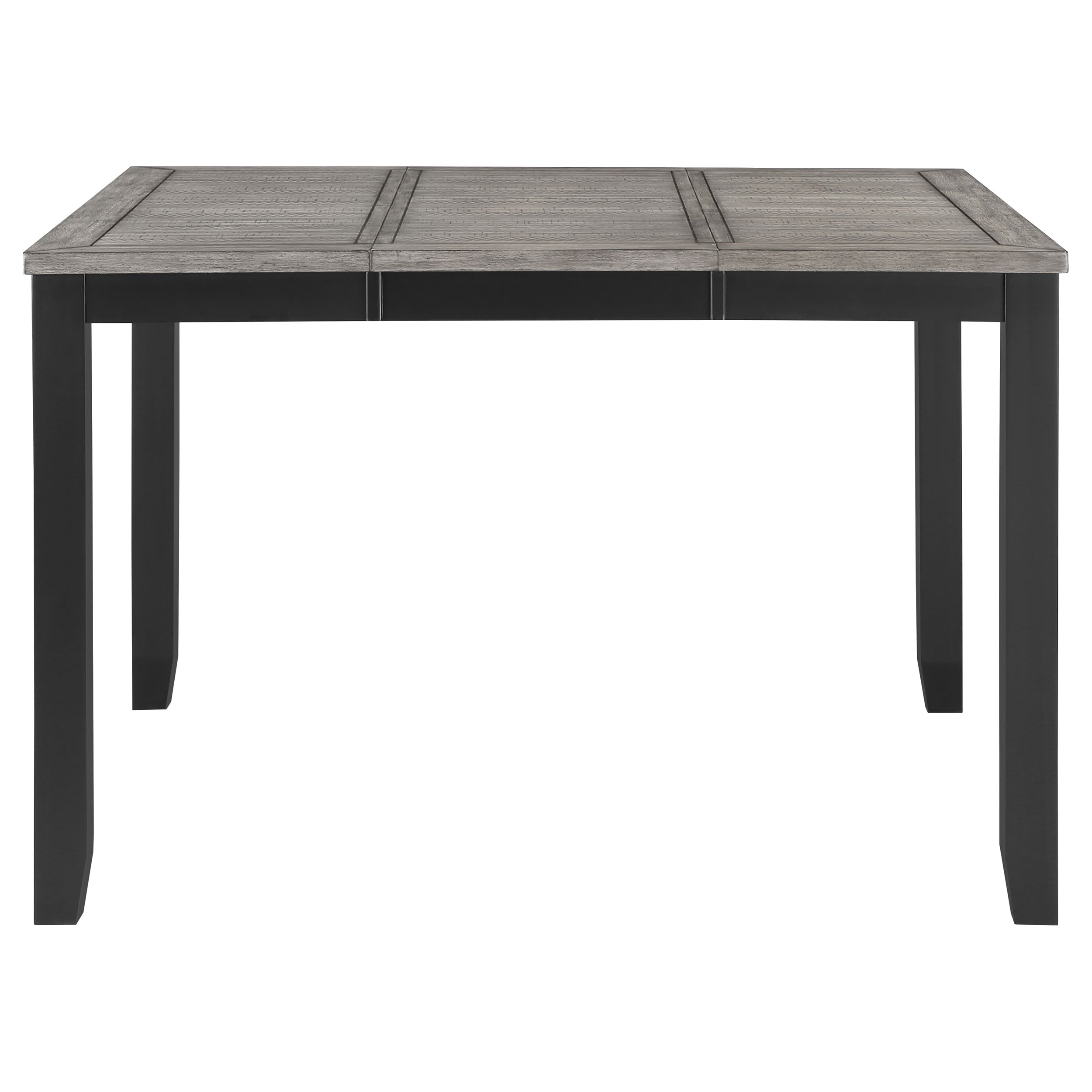 Elodie  Extension Leaf Counter/Standard Dining Set Black