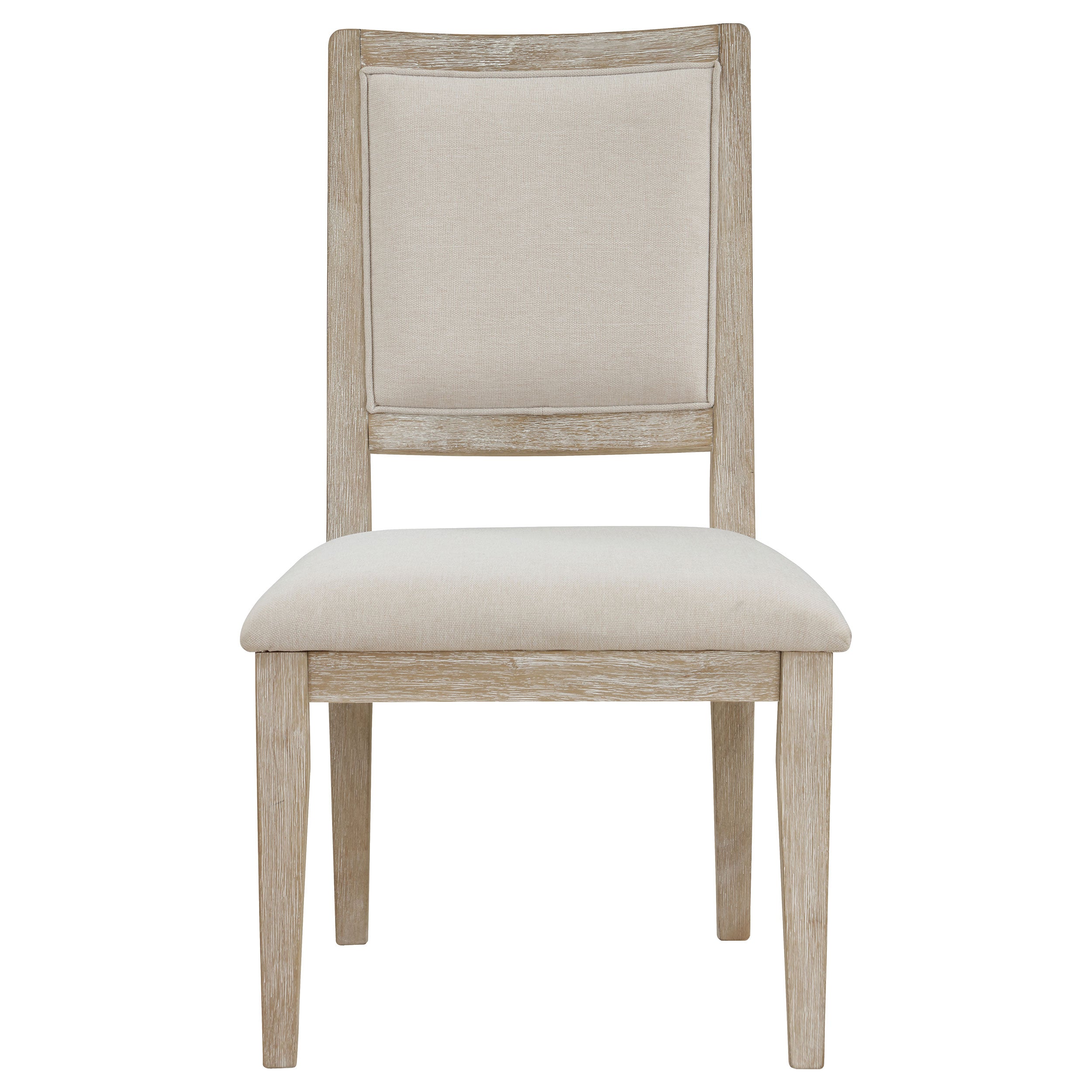 Trofello Round Dining Table Set White Washed