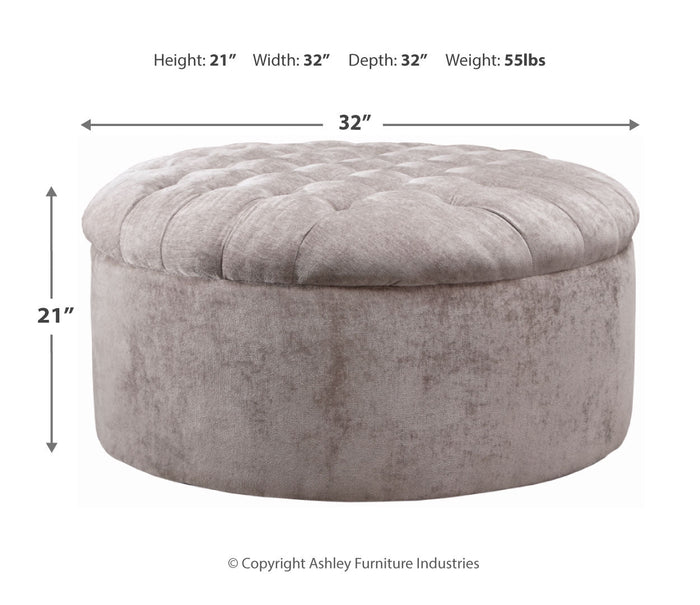 Carnaby Oversized Accent Ottoman