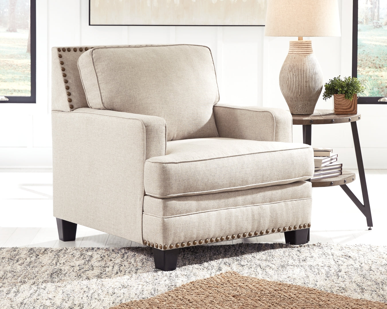 Claredon Chair and Ottoman