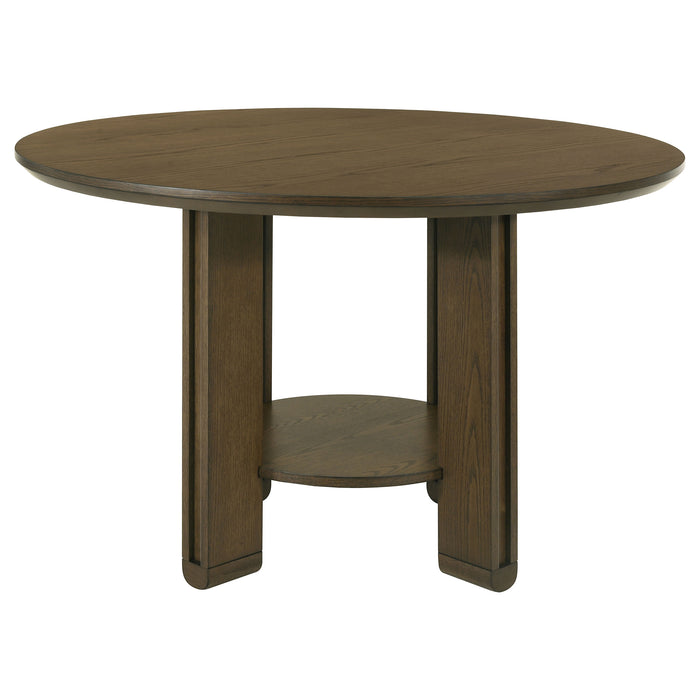 Ottowa 47-inch Round Dining Table Brown