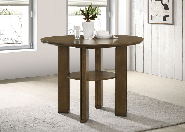 Ottowa 47-inch Round Dining Table Brown