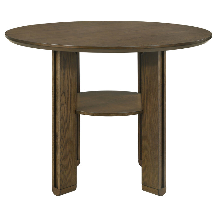 Ottowa 47-inch Round Dining Table Brown