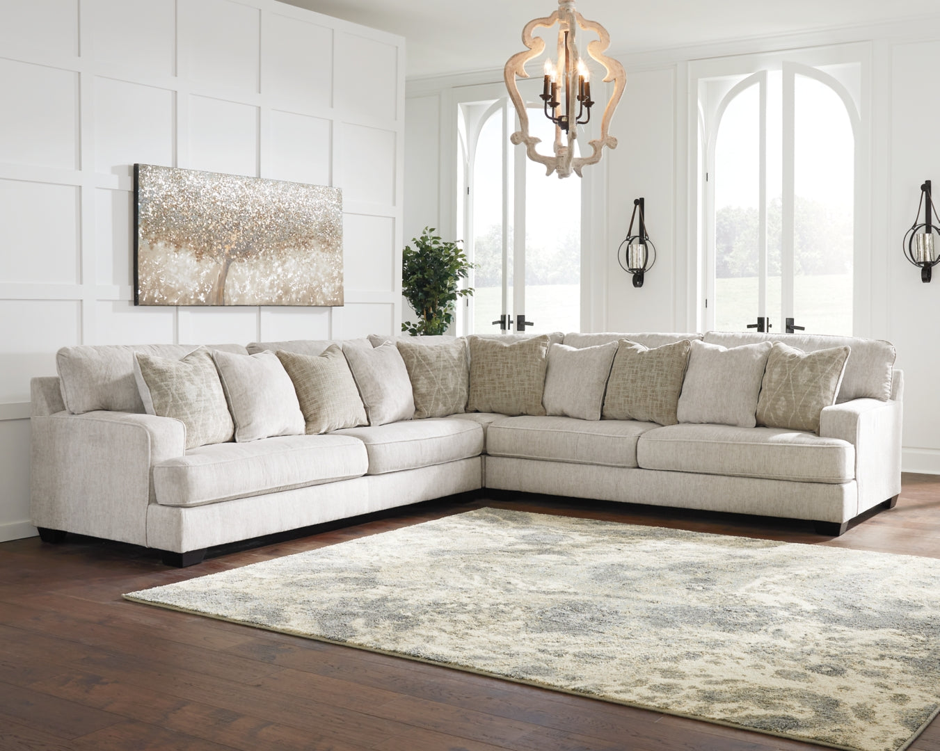 Rawcliffe Sectional with Ottoman