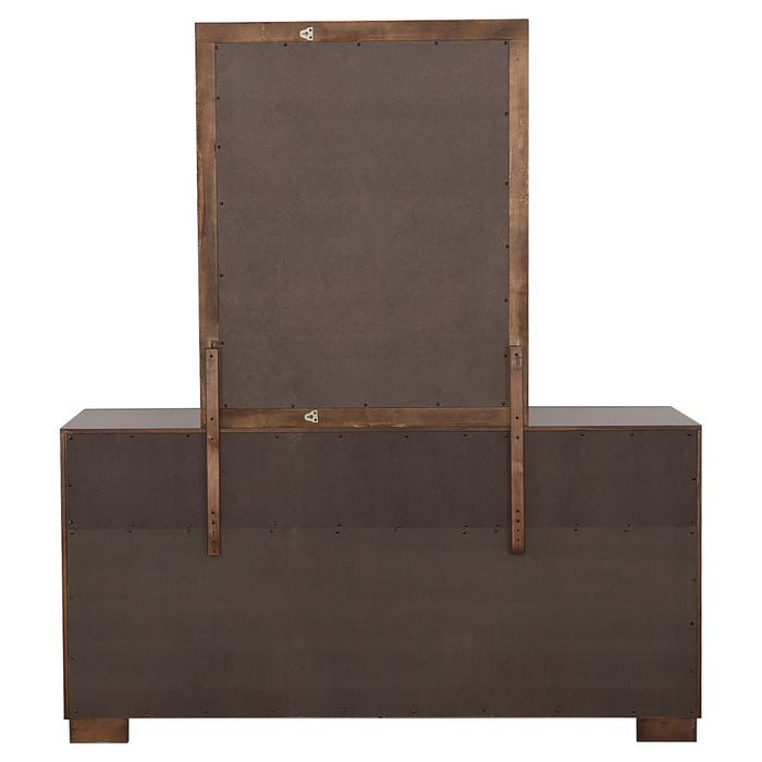 Jessica 6-drawer Dresser Cappuccino