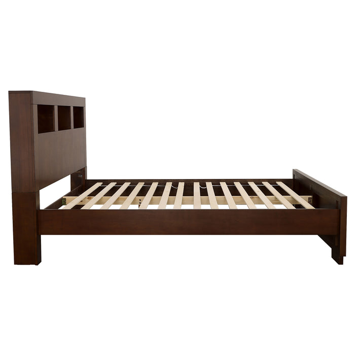 Jessica  California King Bedroom Set Cappuccino