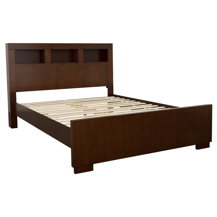 Jessica  California King Bedroom Set Cappuccino