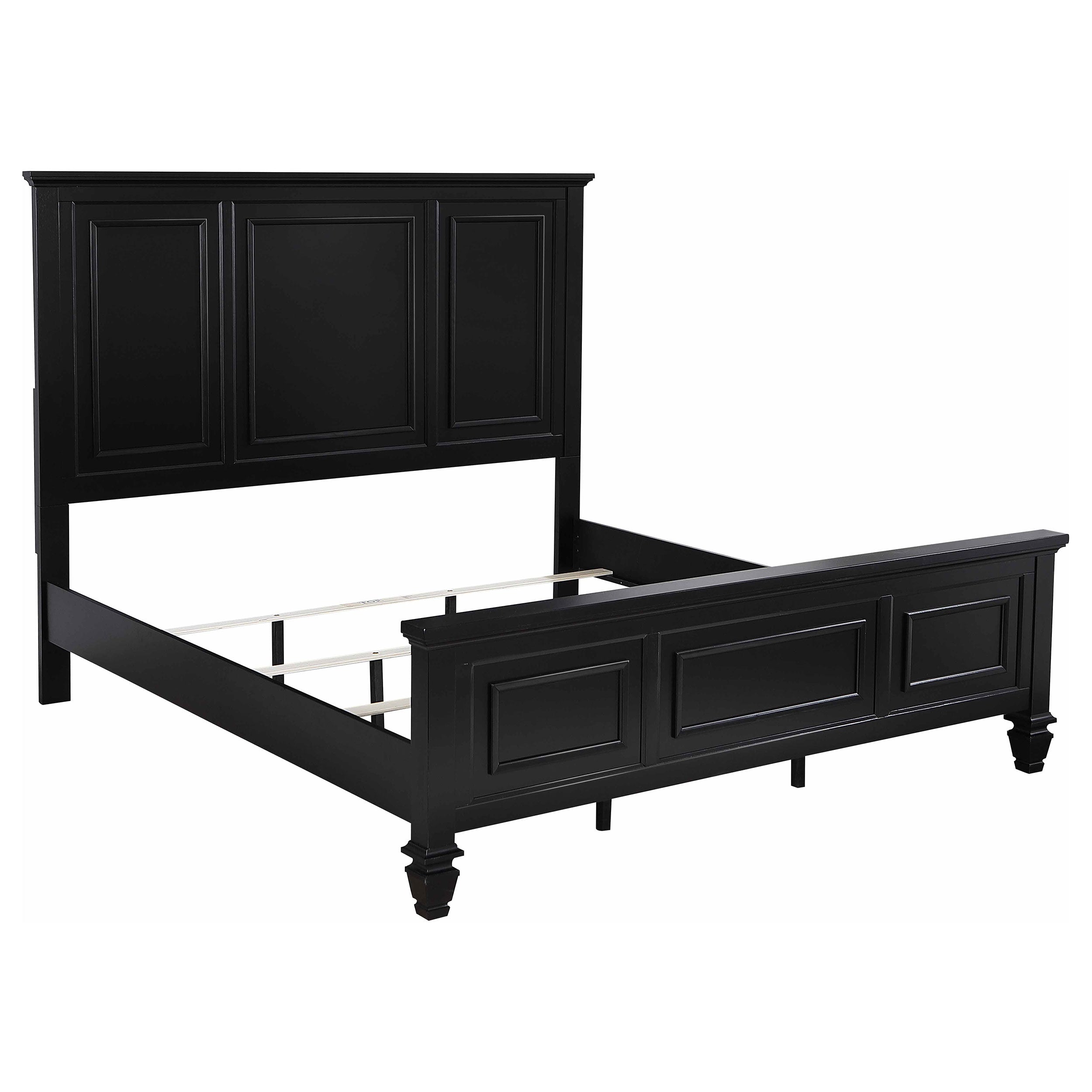 Sandy Beach  California King Bedroom Set Black