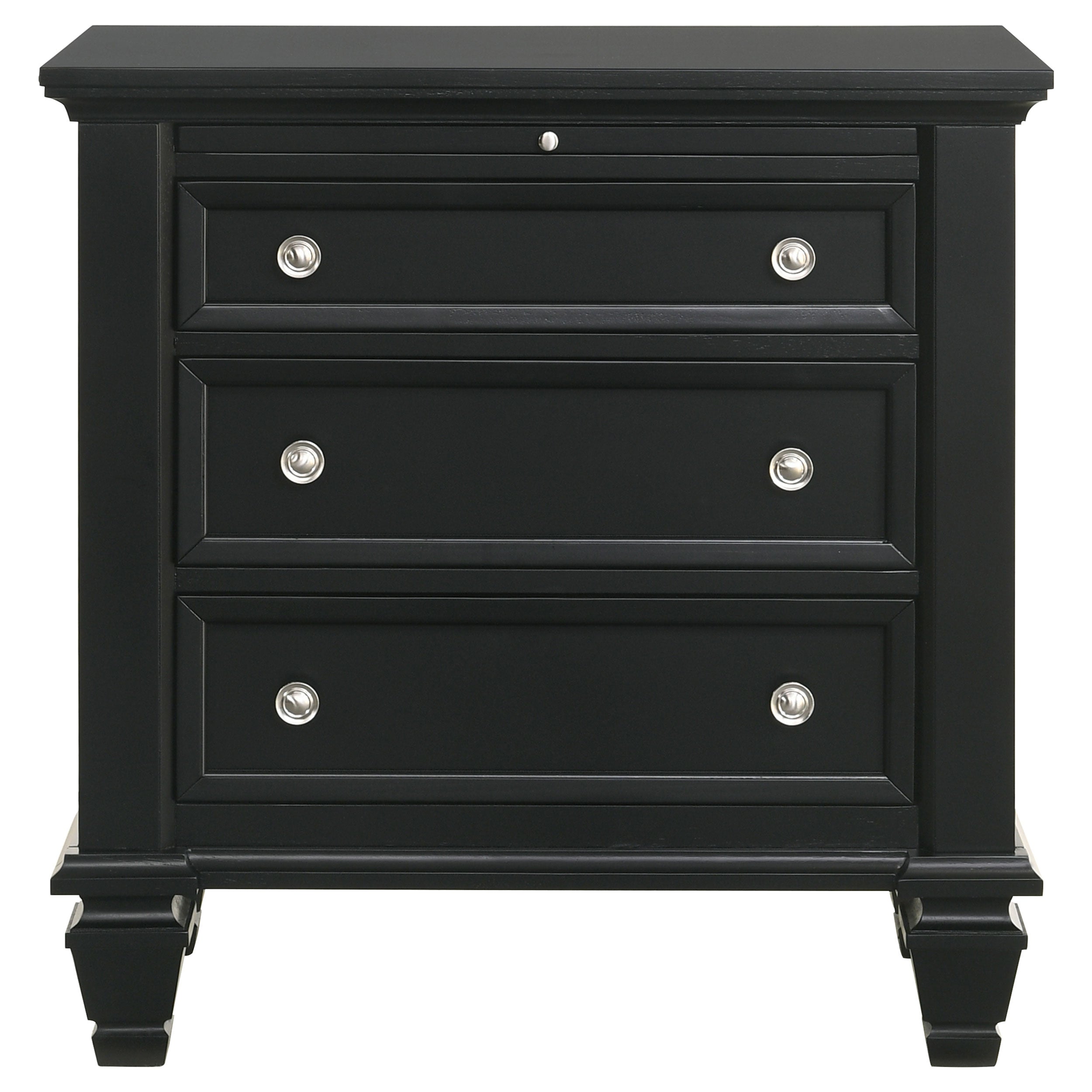 Sandy Beach  California King Bedroom Set Black
