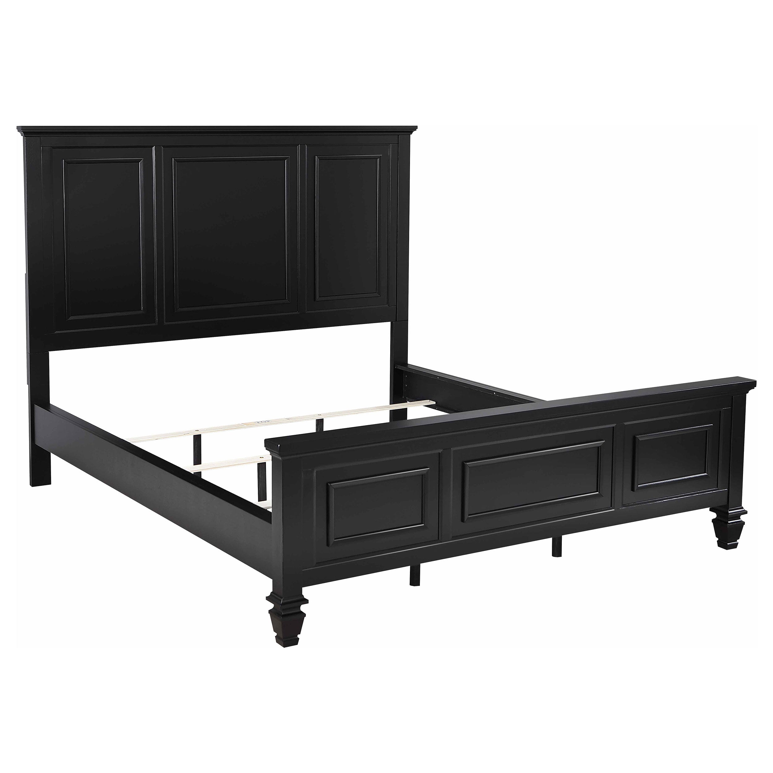Sandy Beach  California King Bedroom Set Black