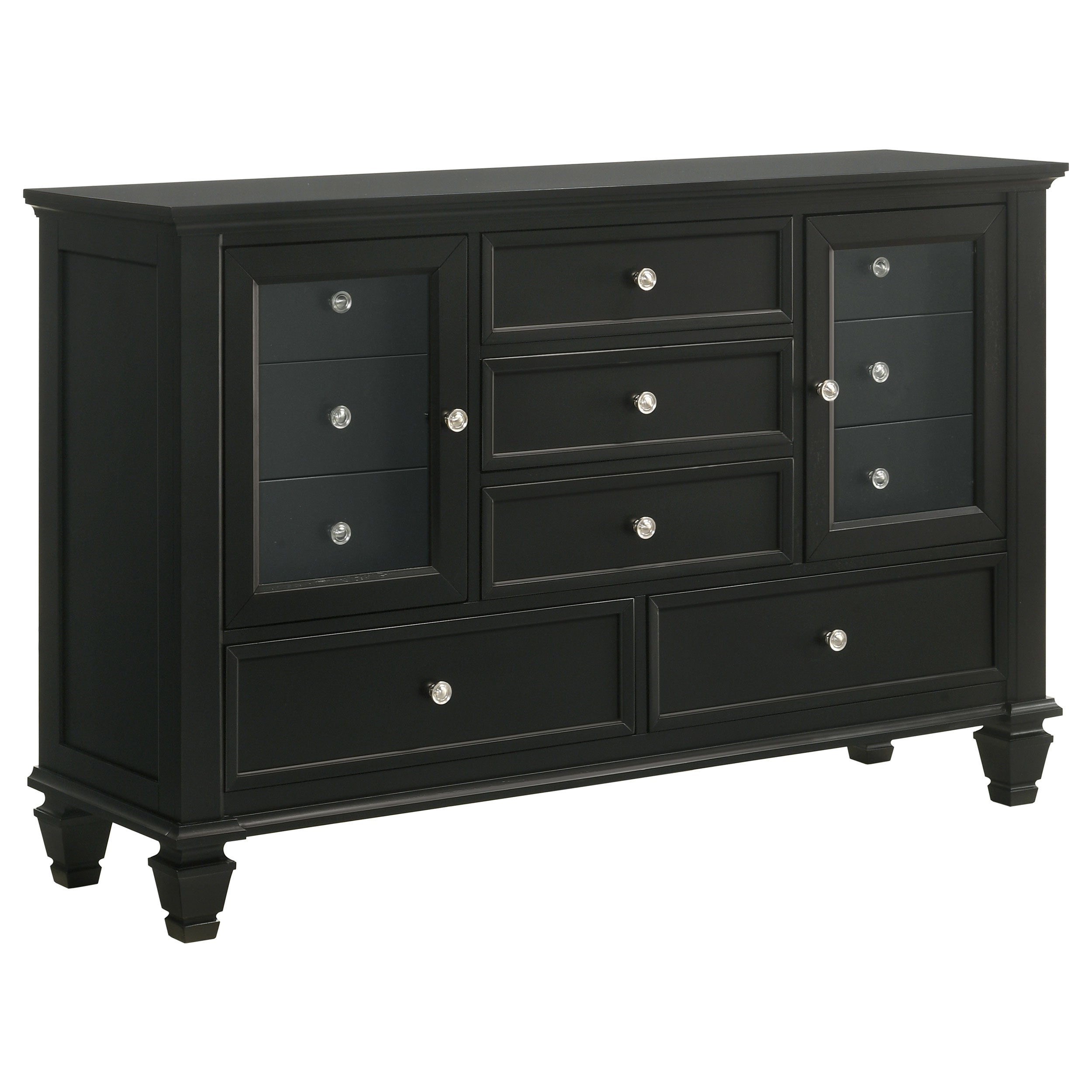 Sandy Beach  California King Bedroom Set Black