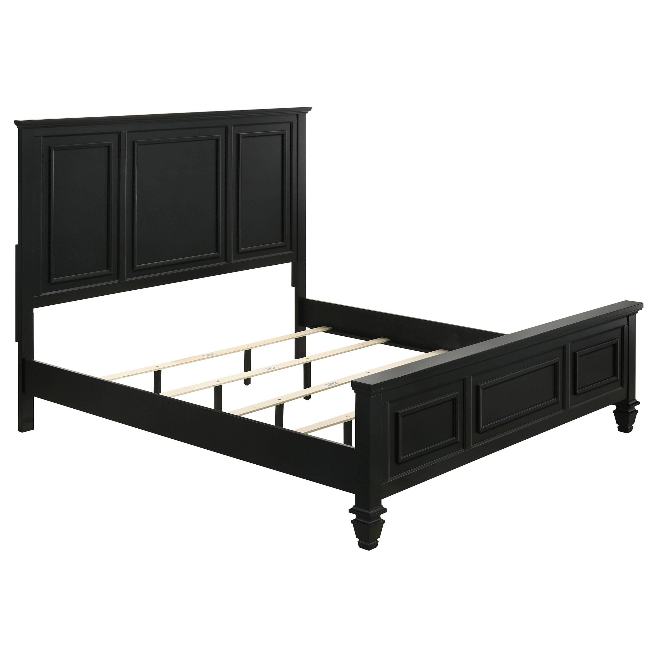 Sandy Beach  California King Bedroom Set Black