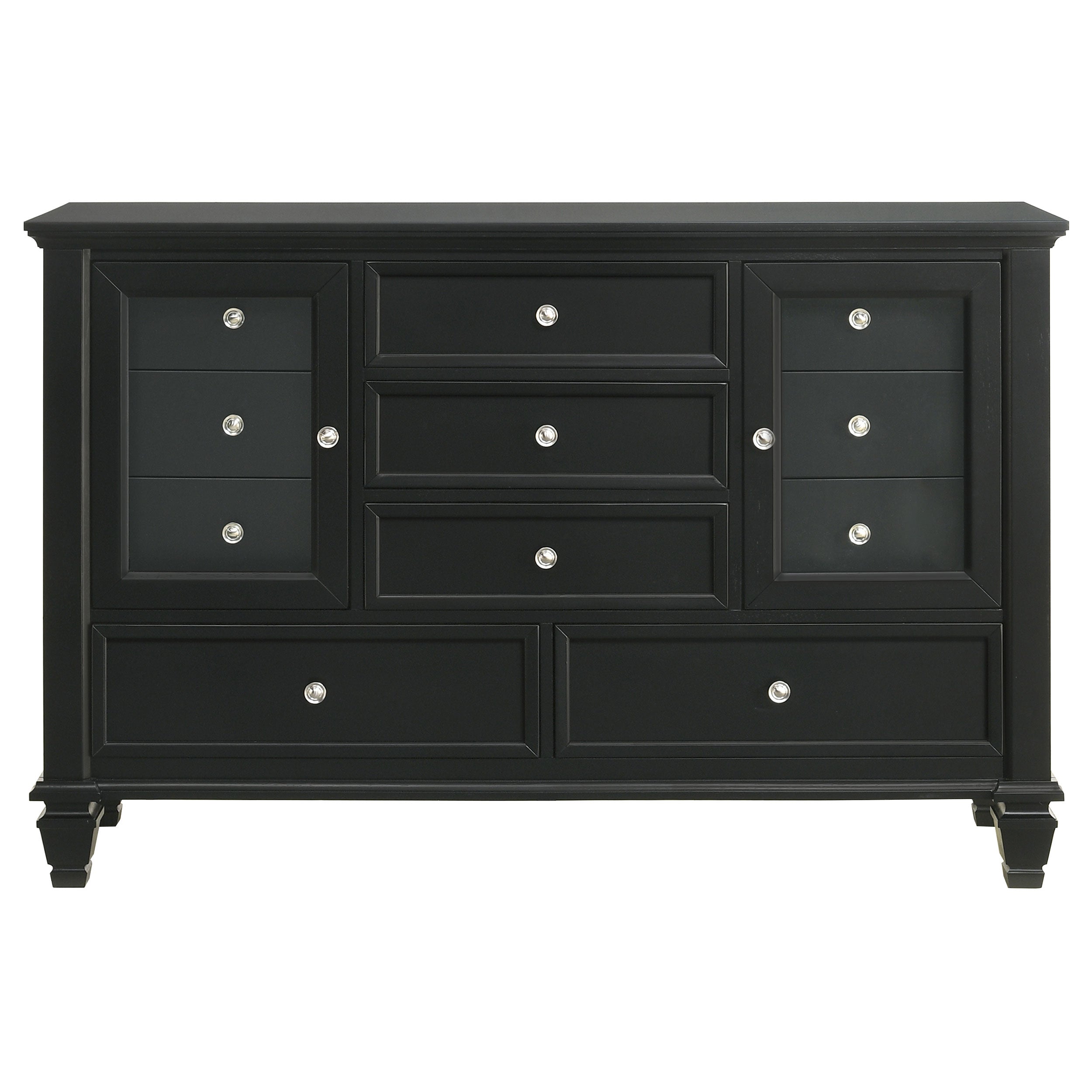 Sandy Beach  California King Bedroom Set Black