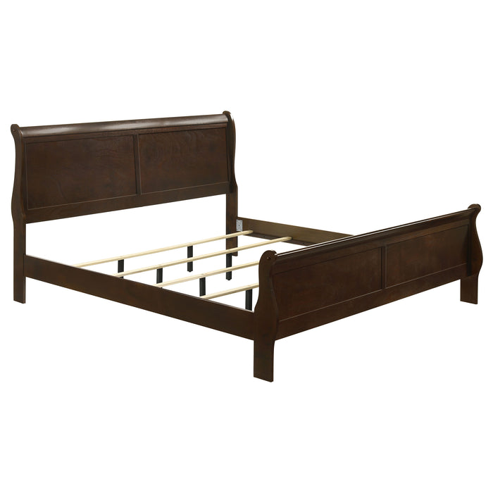 Louis Philippe   Bedroom Set Cappuccino