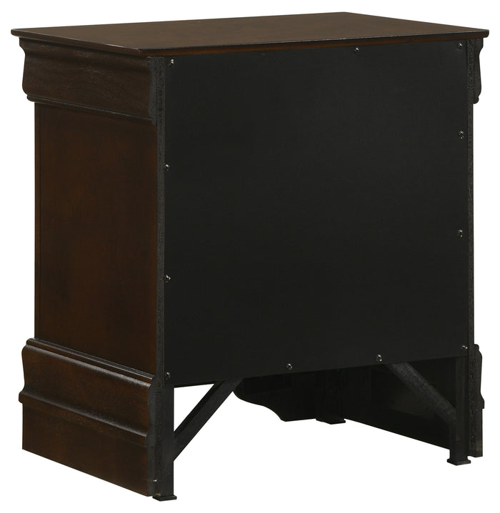 Louis Philippe   Bedroom Set Cappuccino