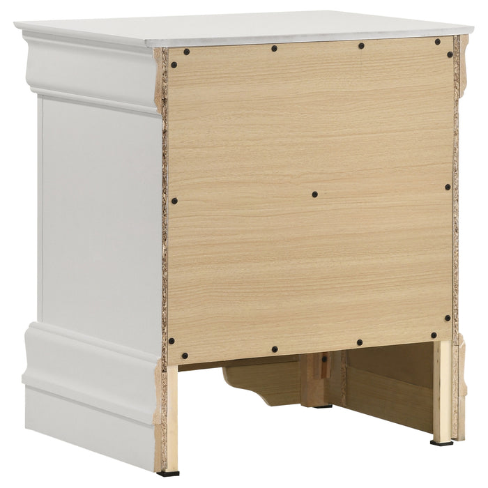 Louis Philippe   Bedroom Set Cappuccino