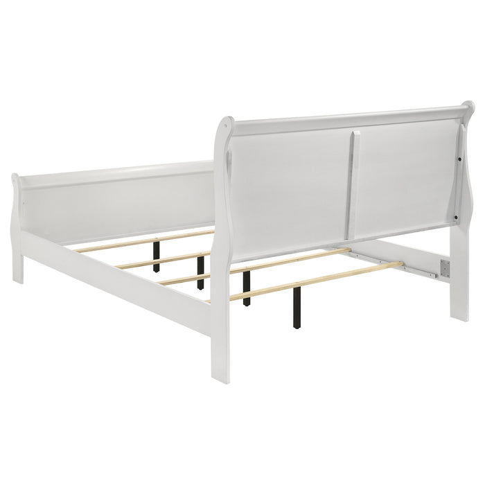 Louis Philippe   Bedroom Set Cappuccino