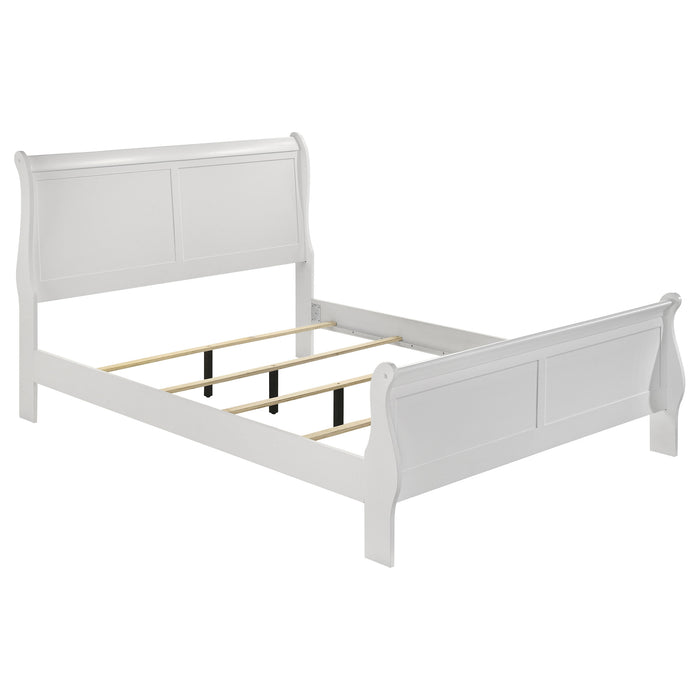 Louis Philippe   Bedroom Set Cappuccino