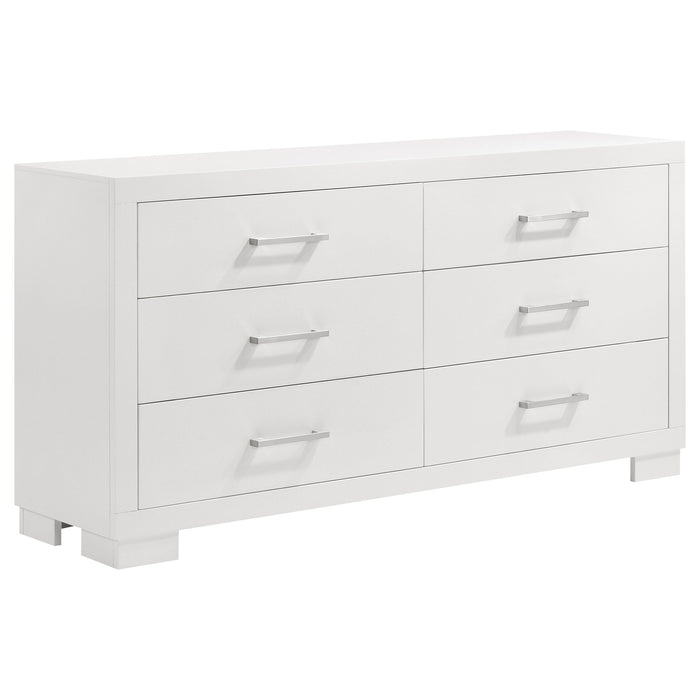 Jessica  California King Bedroom Set Cappuccino