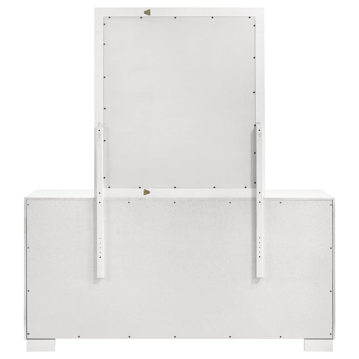 Jessica 6-drawer Dresser Cappuccino