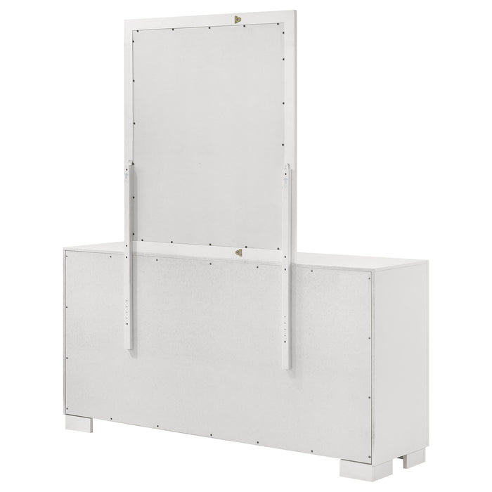 Jessica 6-drawer Dresser Cappuccino