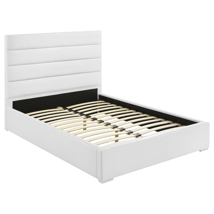 Felicity  California King Bedroom Set White Gloss