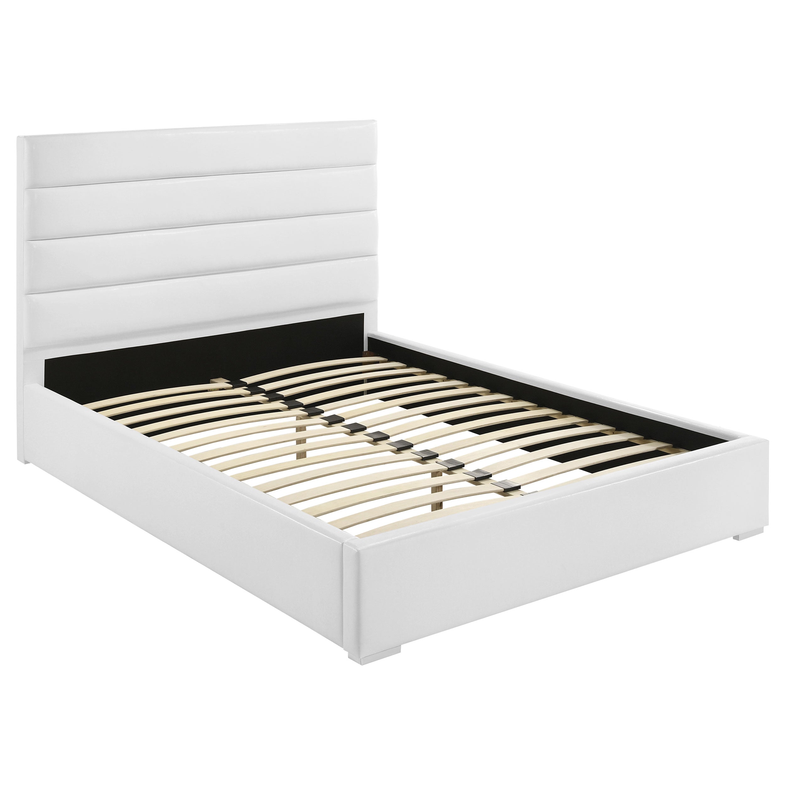 Felicity 53-inch Upholstered  Platform Bed White