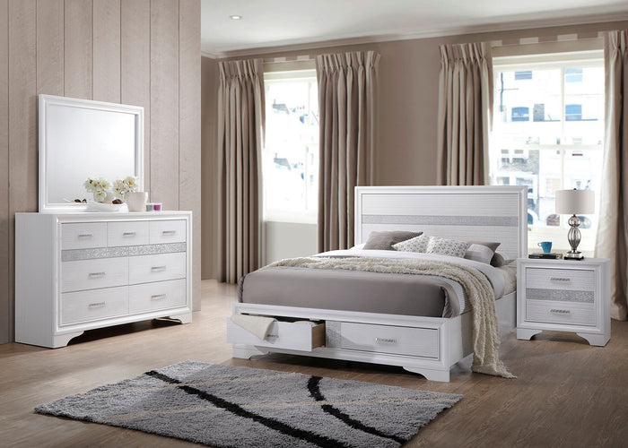 Miranda  California King Bedroom Set Black