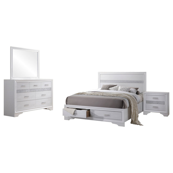 Miranda  California King Bedroom Set Black
