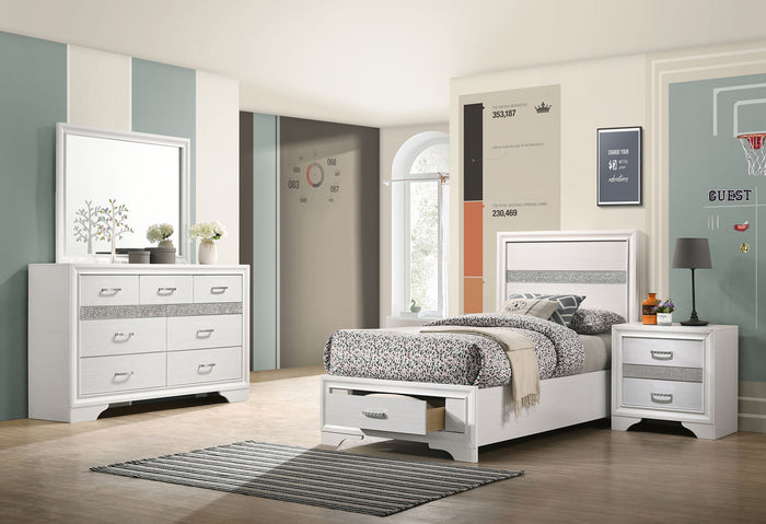 Miranda  California King Bedroom Set Black