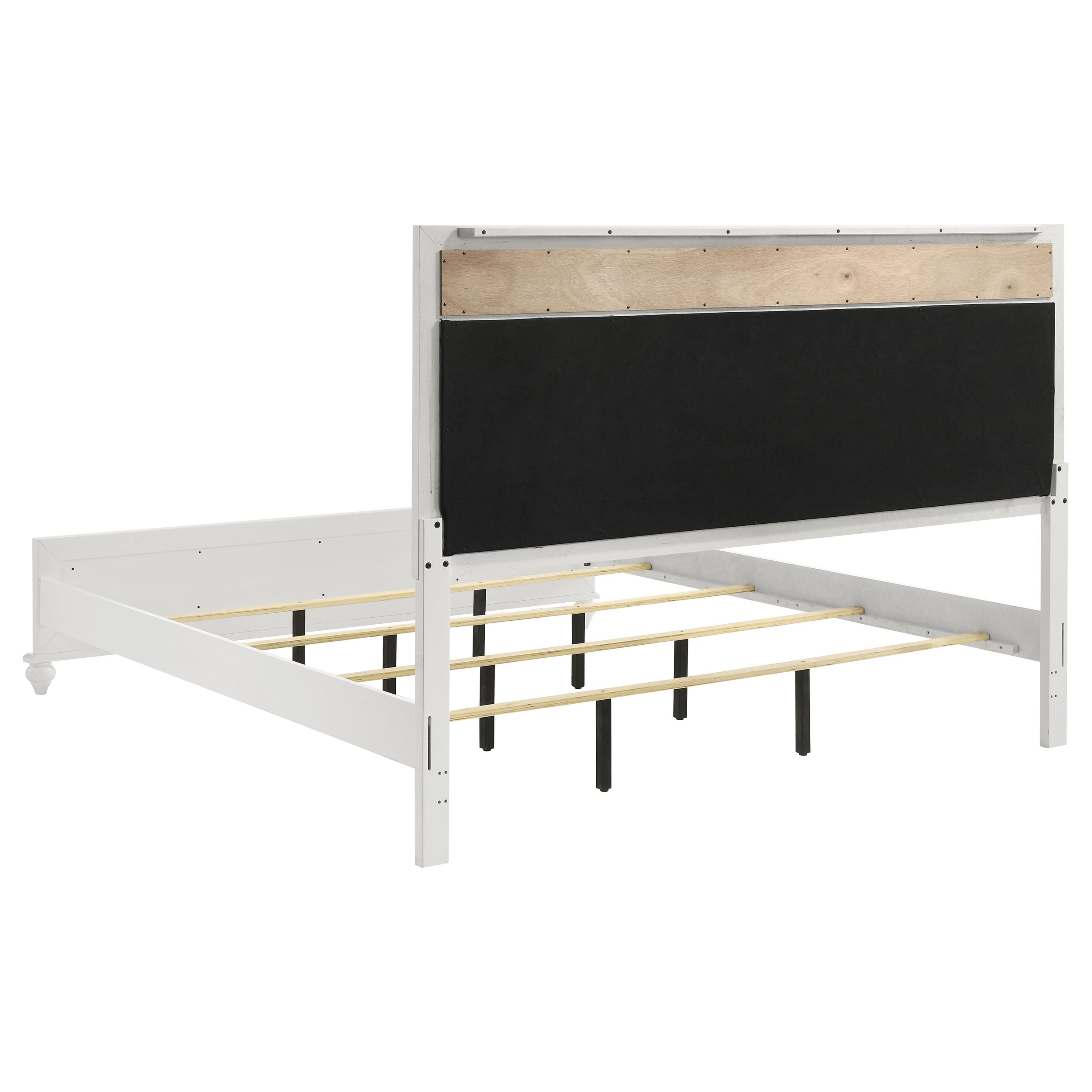 Barzini  California King Bedroom Set Black